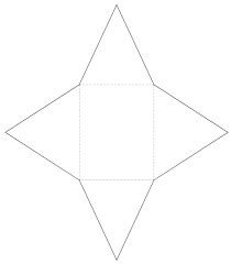 Πυραμίς pyramís) is a polyhedron formed by connecting a polygonal base and a point, called the apex. File:Geometric Net of a Rectangular Pyramid.svg ...