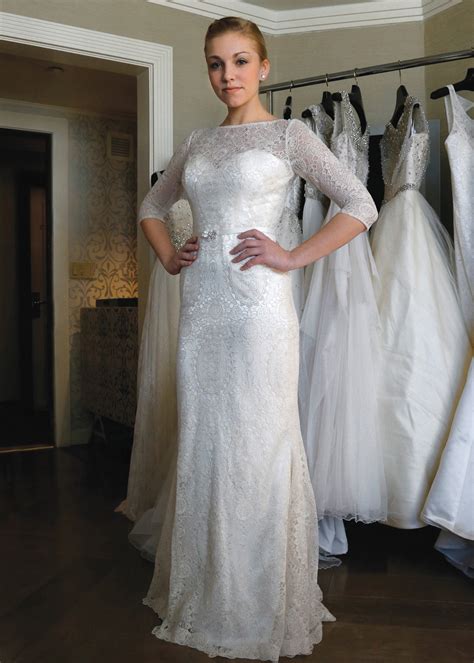Sheath Dress Bridal Wedding Gown By Eugenia Couture NY NJ