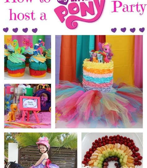 My Little Pony Birthday Party Birthday Messages