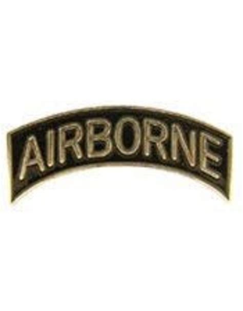 Pin Army Airborne Tab Mini Military Outlet