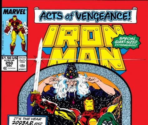 iron man 1968 250 comic issues marvel