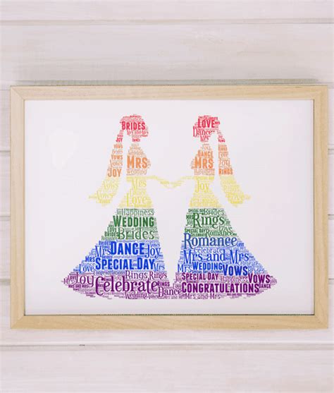 personality recommendation wedding marriage lgbt gay same sex mr and mr t print picture