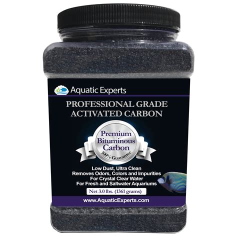 Premium Activated Carbon Aquarium Filter Charcoal Media Remove Odors