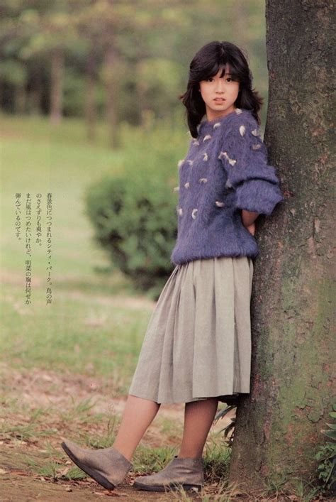 Nakamori Akina | Feh Yes Idollica | 80s japanese fashion, Japan fashion