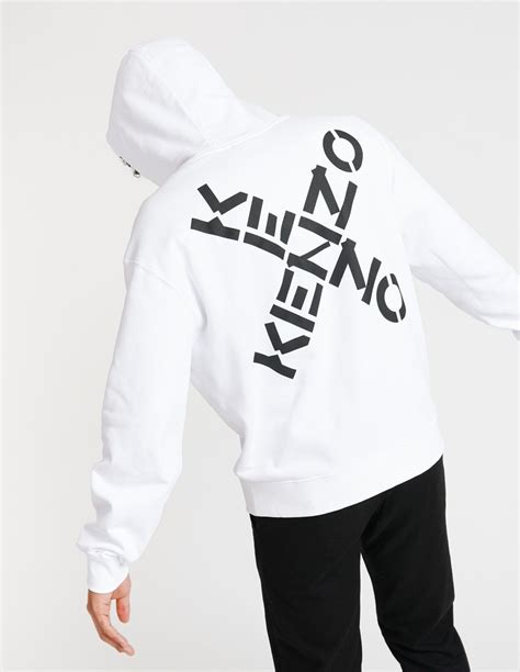 Venta Kenzo Sudadera Blanca En Stock