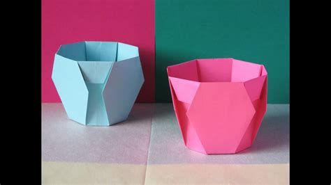 Fold Paper Cups Origami
