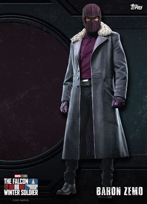 The Falcon And The Winter Soldier Baron Zemo Marvel Series On D