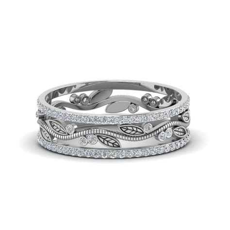 Get 5% in rewards with club o! Platinum Wedding Bands & Rings | Fascinating Diamonds