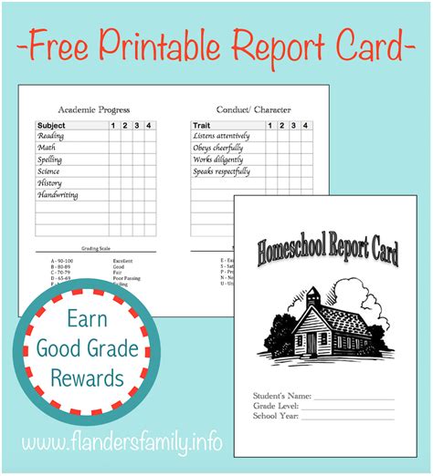 80 Free Homeschool Middle School Report Card Template Free In Word By