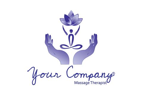 Massage Therapy Logo Design Free Image Download