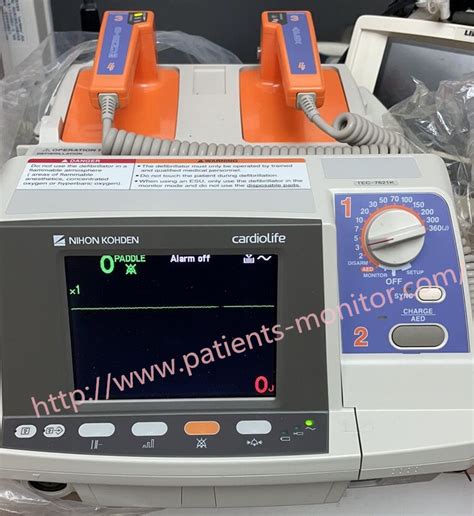 Nihon Kohden Cardiolife Defibrillator Tec 7621k Tec 7621c New Condition