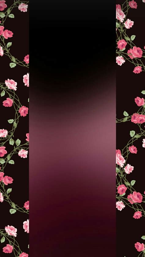 46 Pink And Black Flower Wallpapers On Wallpapersafari