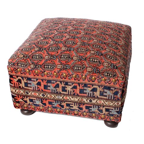 A wide variety of oriental ottoman. Oriental Rug Ottoman, Footstool or Bench at 1stdibs
