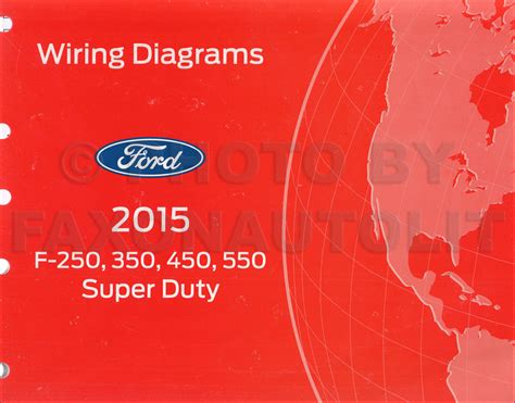 2015 Ford F250 F550 Super Dutytruck Wiring Diagram Manual Original