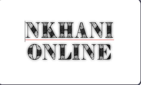 Nkhani Online Home Facebook