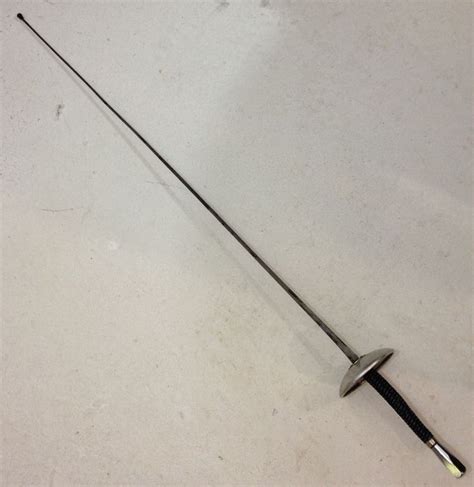 The term is modern, and as such was mainly used to refer to smallsword fencing, but by extension it can also be applied to any martial art involving the use of a sword. Vintage Castello 111 5 Fencing Sword Foil Marked 35" blade ...