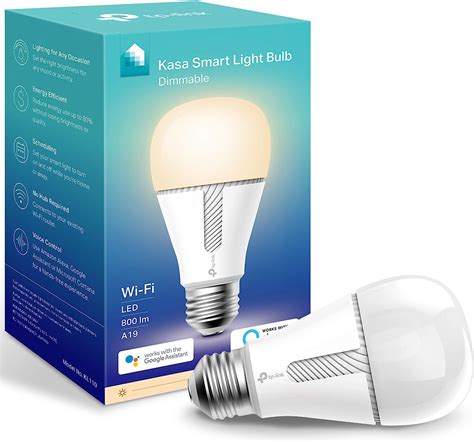 Tp Link Kasa Smart Wi Fi Led Light Bulb Kl110 A19 60w Equivalent