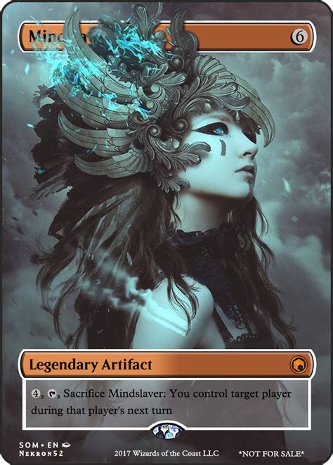 Magic set editor, or mse for short, is a program with which you can design your own cards for popular trading card games. Mindslaver If you have any suggestions for a card you ...