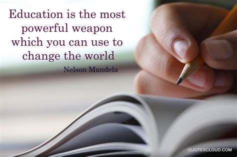 Why Education Is The Most Powerful Weapon Itshours
