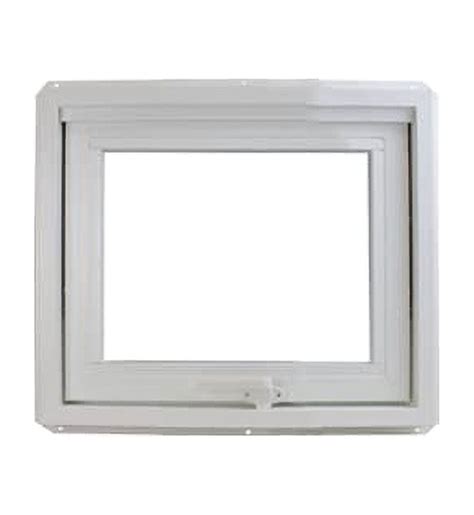 X Inward Opening Awning Window Tempered Low E Glass Vinyl Frame