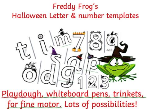 Halloween Phonics And Numbers 1 10 And Letters And Sounds Phase 2 And