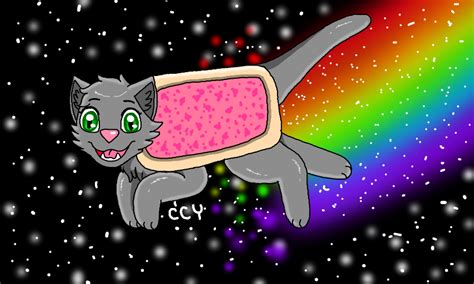 Colors Live Nyan Cat By Chocolatechipyoshi