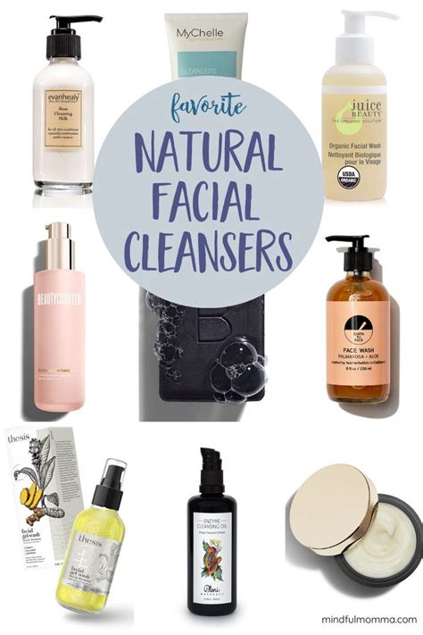 Round Up Of Natural Facial Cleansers From Trusted Brands Including