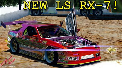 NEW LS SWAPPED RX 7 CUSTOM INSANE POWER INSANE DRIFTING Assetto