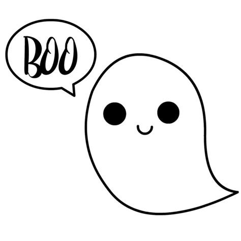Free Cute Ghost BOO SVG | iheart SVG | Mini desenhos, Arte, Desenhos