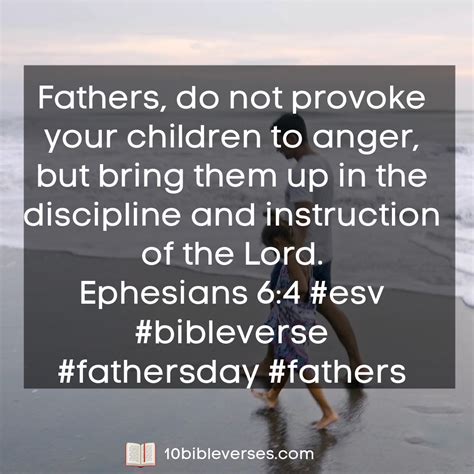 Fathers Day Bible Verses Fathers Do Not Provoke Your Children To Anger