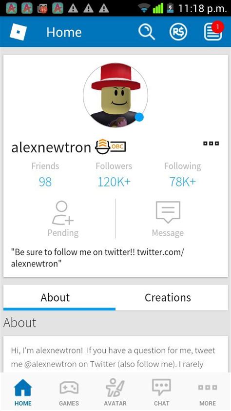 He is the creator of roblox, and of course, he gave the platform a great name. How Much Robux Does Alexnewtron Have | Get Robux No