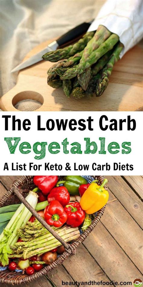 Best Lowest Carb Vegetables List Beauty And The Foodie