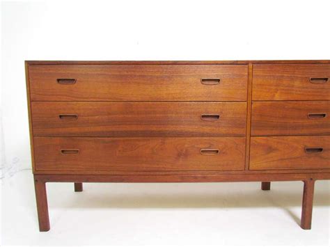 Long dressers are great for larger bedrooms or bedroom with one empty wall. Extra Long Danish Teak, Nine Drawer Dresser at 1stDibs