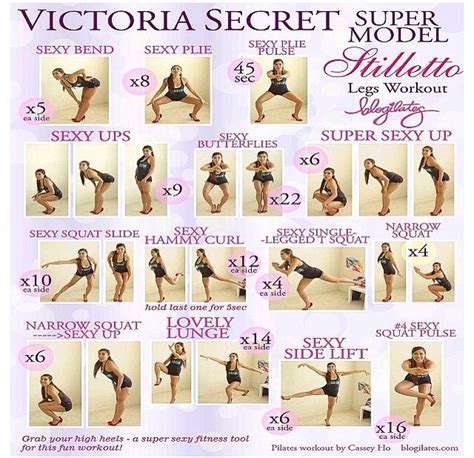 Victoria Secret Model Legs Workout Fitness Lady Body Fitness Sport