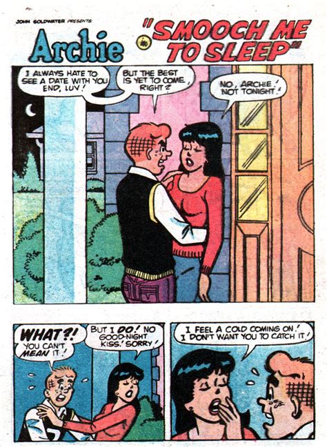 Archie And Betty Kissing