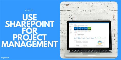 How To Use Sharepoint For Project Management Sharepoint Project