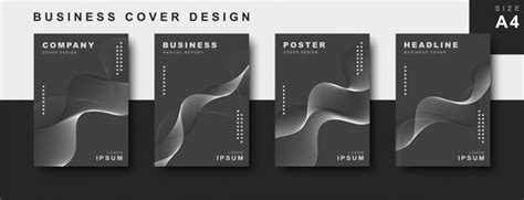 Premium Vector Set Of Business Cover Design