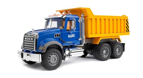 Toy Bruder Mack Truck Trailers Mack Granite Dump Truck Covegallerylaguna