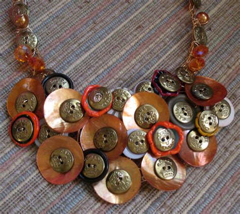 Wire Jewelry Idea Wired Buttons Jewelry Making Blog Information