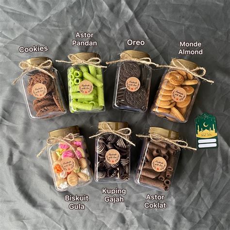 Jual Kue Cookies Lebaran Astor Toples Mini Snack Hampers Kado Parcel