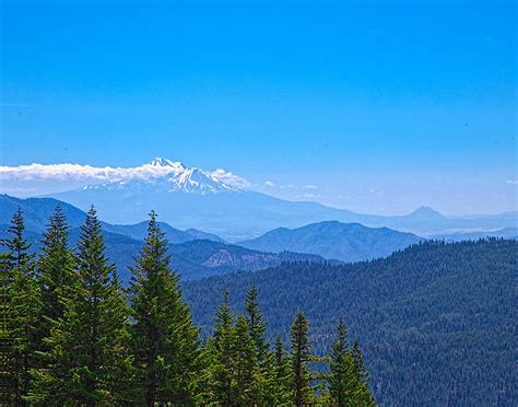 Mt Shasta Taken From Oregon Marcia Fasy Flickr