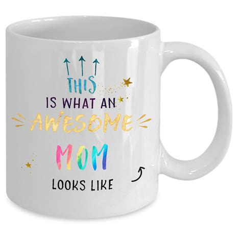 Personalized Mug For Mom Awesome Mother T From Daughter Etsy