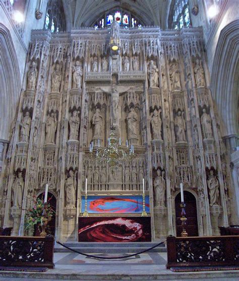 Winchester Cathedral High Altar And © Len Williams Cc By Sa 2 0 Geograph Britain And Ireland