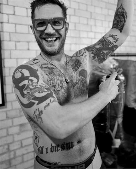 whats the hidden meaning behind tom hardys tattoos tom hardy my xxx hot girl