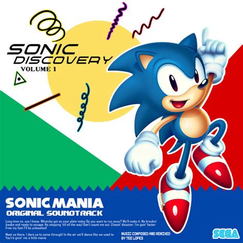 Sonic Mania Soundtrack Vol1 Custom Cd Cover By Aidenatorx On Deviantart
