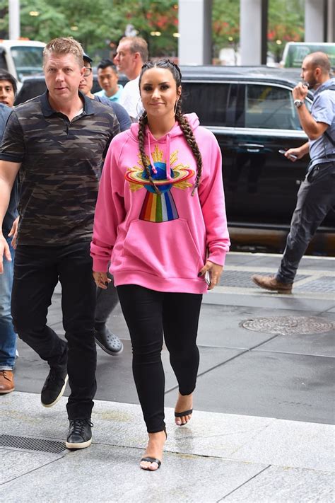 August In New York City Demi Lovato Style 2017