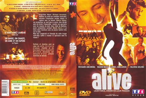 Jaquette Dvd De Alive Cinéma Passion
