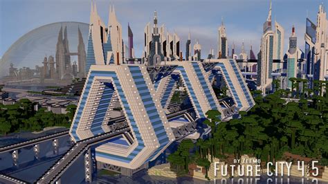 Future City 5 1 Minecraft Map