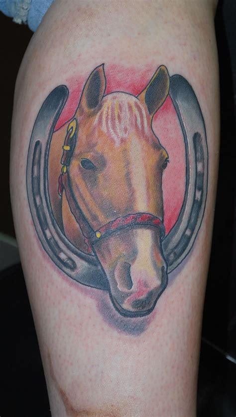 Horse And Horseshoe Tattoos Tattoo Ideas And Design