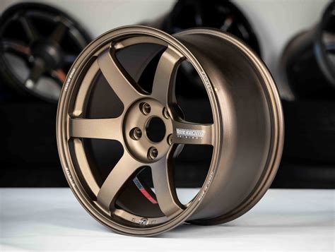 Volk Racing Te37 Saga S Plus 18×95″ 30 5×1143 Bronze Br Wheel Set